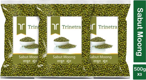 Trinetra Green Moong Dal (Whole)