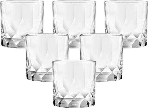 Ocean (Pack of 6) Connexion Double Rock 350ML P02807-Wg Glass Set Water/Juice Glass