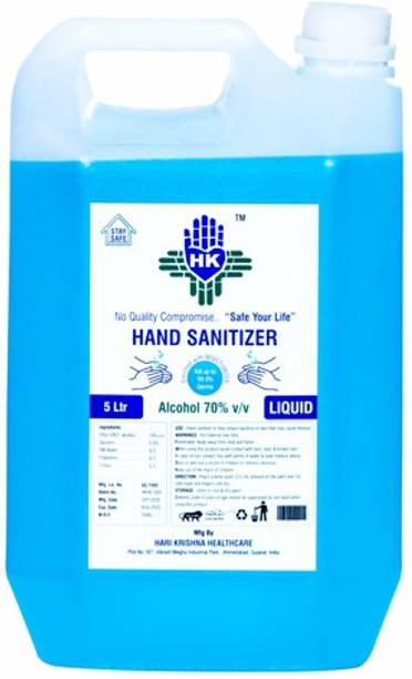 Hari Krishna Healthcare  5ltr Hand Sanitizer Can