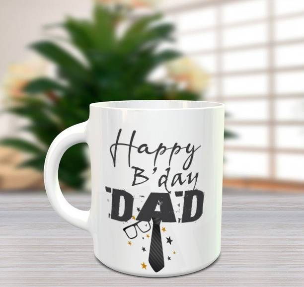 BlueBells Gifting happy birthday dad father mug Ceramic Coffee Mug
