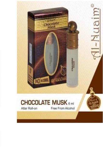 Al-Nuaim Chocolate Musk Perfume for Men & Women,6ML Floral Attar