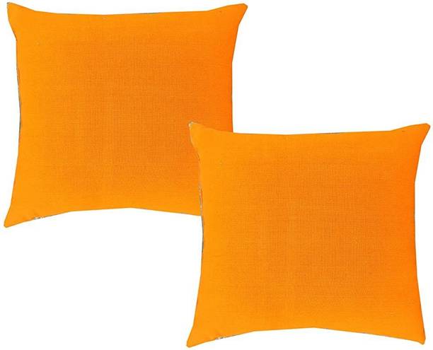NIVEDHA MATTRESS Cotton Floor Cushion Pack of 2 Solid