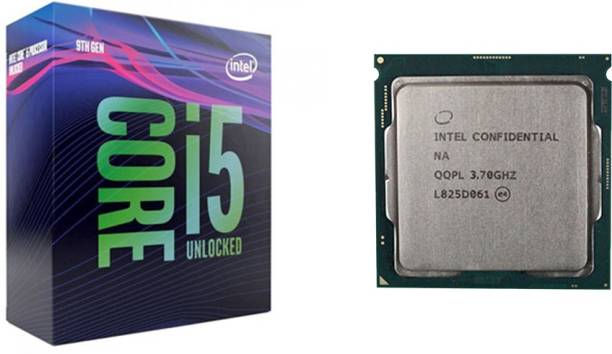 Intel Core i5-9600K 3.7 GHz Upto 4.6 GHz LGA 1151 Socket 6 Cores 6 Threads 9 MB Smart Cache Desktop Processor