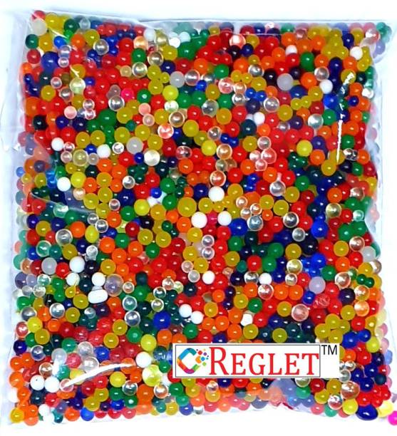 REGLET 1000 pcs. Multicolour Magic Crystal Water Jelly Balls used for Decoration/Toy Gun/Plants