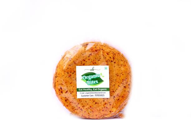Organic Bites Home Made Moong Dal Papad (Jodhpur Special) Masala Papad