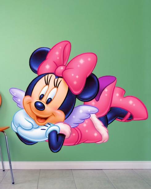 BALKISHNA WALL STICKER 75 cm MICKEY MOUSE Self Adhesive Sticker