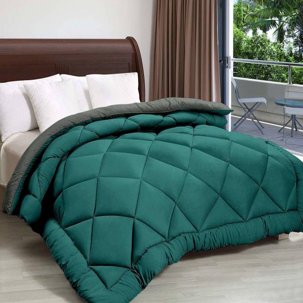 Beta Divine Solid Double Comforter for  Mild Winter