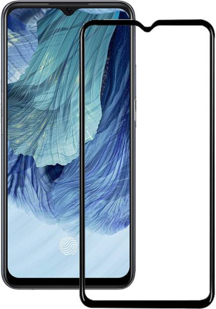 HOBBYTRONICS Edge To Edge Tempered Glass for Oppo A15S, Oppo A53s 5G