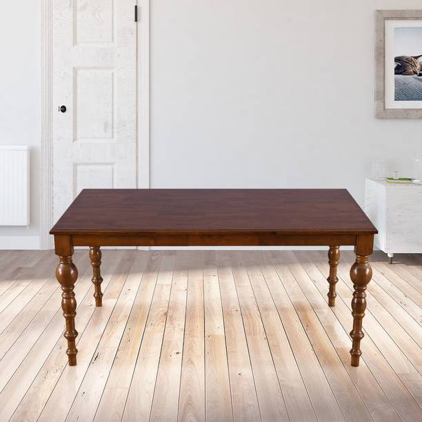 Hometown Solid Wood 6 Seater Dining Table
