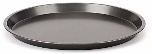AASTIK SALES Pizza pan Non-Stick for Oven Microwave Convection OTG Carbon Steel Baking Tray Teflon Coated 25.5 CM (1pic) Pizza Maker