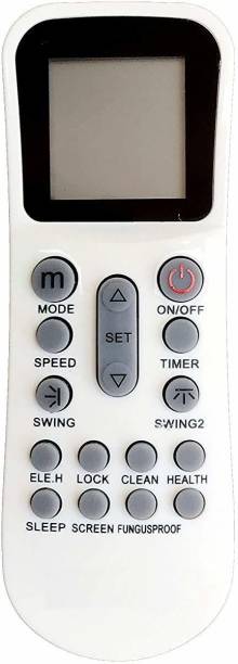 vcony Air Conditioner Remote Compatible for Lloyd Split/Window AC Remote Control (Please Match The Image with Your Old Remote) (AC-125) Llyod Remote Controller