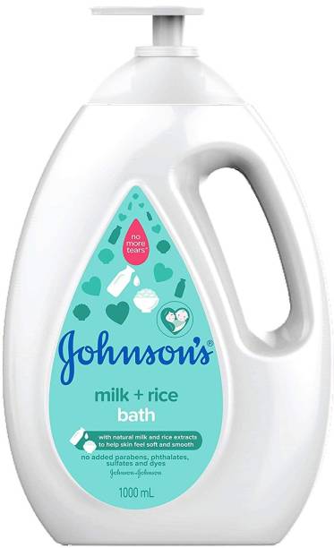 JOHNSON'S Baby Milk Bath 1000ml - Pack of 1