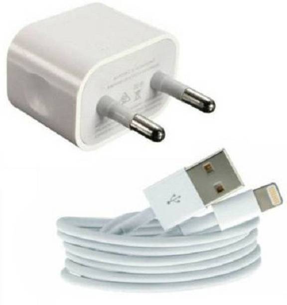 Pacificdeals 5 W 1 A Wall Charger for Mobile with Detachable Cable