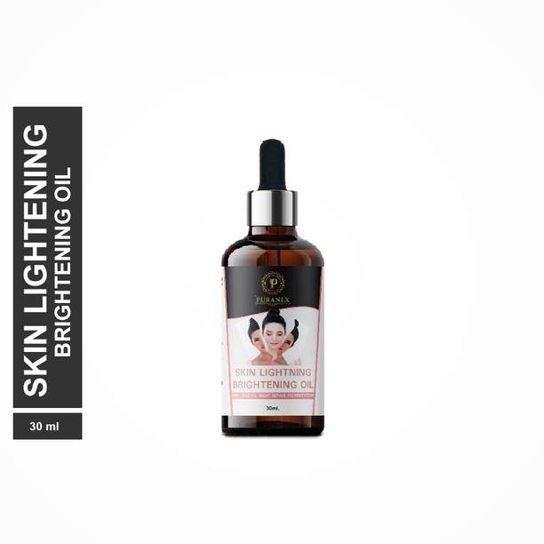 puranex 100% Pure Lightening Serum with Kojic Acid Natural Skin Lightener Whitening Serum Dark Spot Corrector Remover for Face,Neck-30ml (PACK OF 1) 30ml
