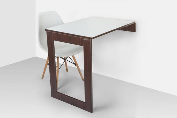 Invisible Bed Contemporary Wall Mounted Study Table/Laptop Table/2 Seater Dining Table/Work Table/Multipurpose Table Engineered Wood Study Table