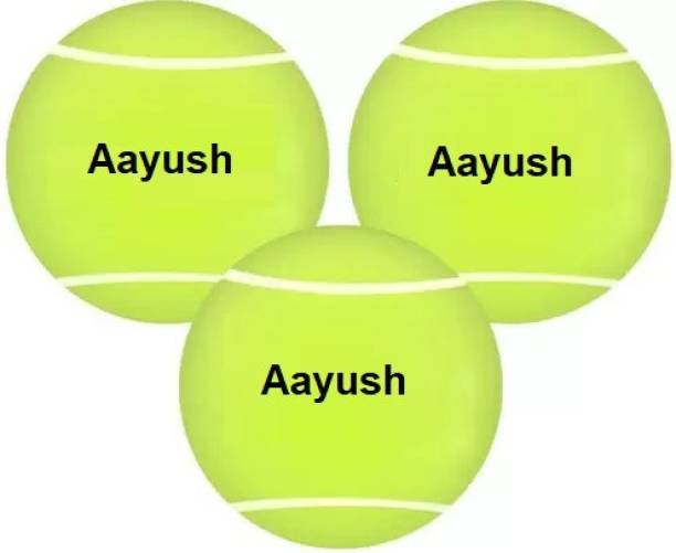 Aayush Sports Cricket Tennis Ball(Light Weight)Soft Tennis ball  - 5 cm
