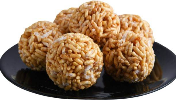 Lemor Winter Special Kurmura Ladoo Chikki 200 GMS (2 Packets of 100 GMS Each) | Just Like Home Made Chikki crispy & Crunchy… Pouch