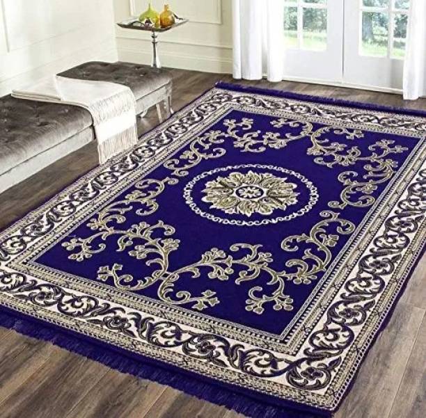 RinkiHF Blue Cotton Carpet