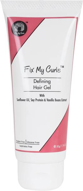 Fix My Curls Curl Defining Hair Gel |For Curly, Wavy, Hair, Silicone & Alcohol-Free Hair Gel
