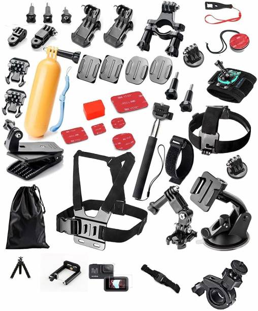 Hiffin Branded 45 in 1 for GoPro Accessories Kit Strap