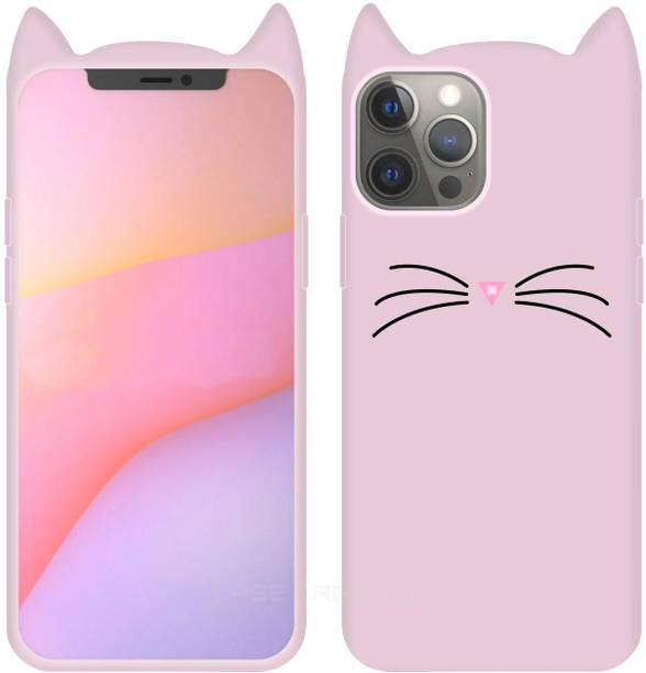 CASE CREATION Back Cover for Apple iPhone 12 Pro Cases 3D Premium Cover Meau silicone