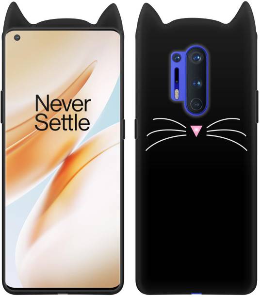 CASE CREATION Back Cover for Oneplus 8 Pro (6.67 inch) Cat Designer Case Royal Stylish Cover Girly Soft