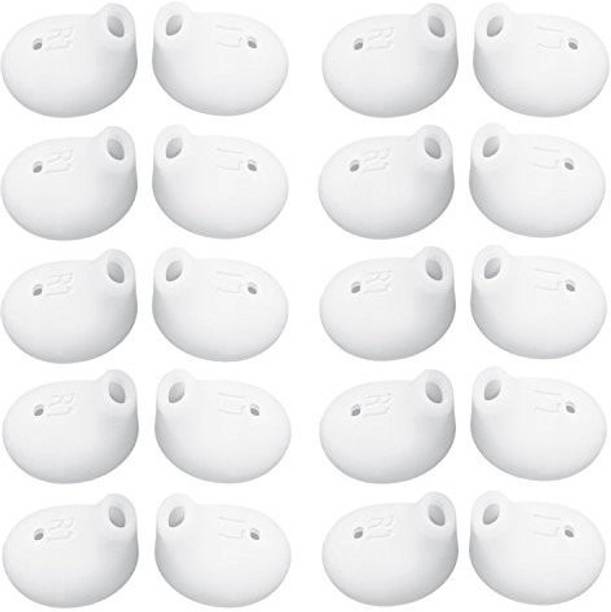 Somapa Anti-Slip Silicone Replacement Ear Tips for S7edge S7 S6edge, Samsung Level U EO-BG920 Bluetooth Earphone (White) In The Ear Headphone Cushion
