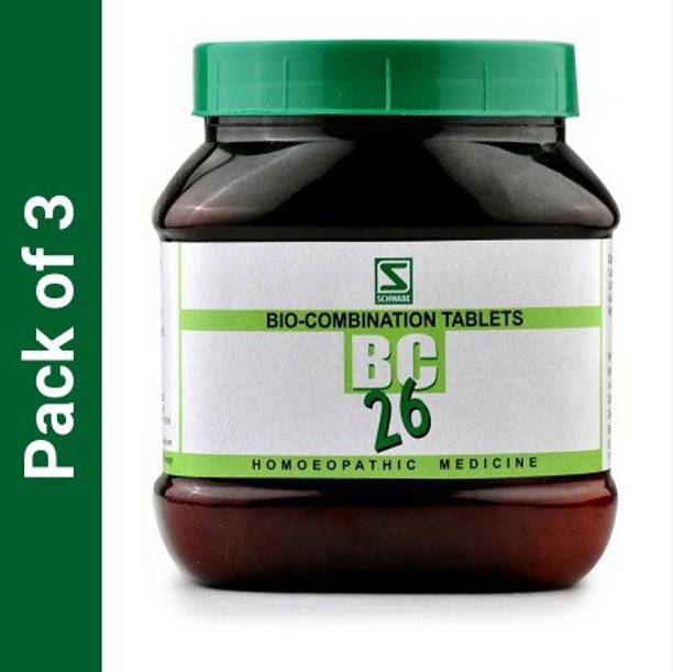 Dr.Willmar Schwabe India Bio-combination BC 26 Tablets
