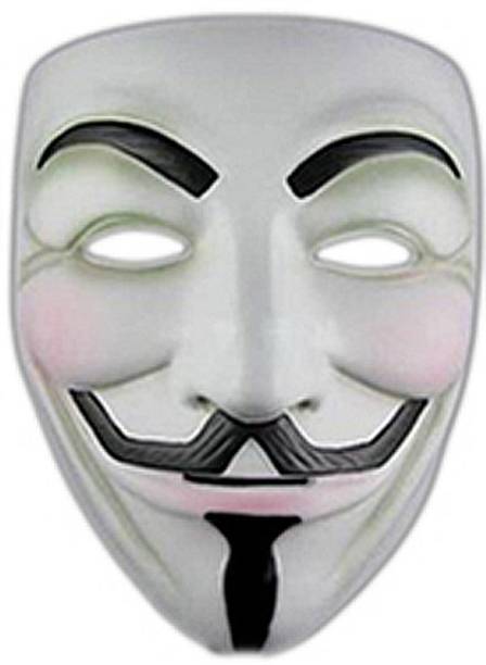 Fancy Steps V for Vendetta Comic Face Anonymous Guy Fawkes Party Ma...
