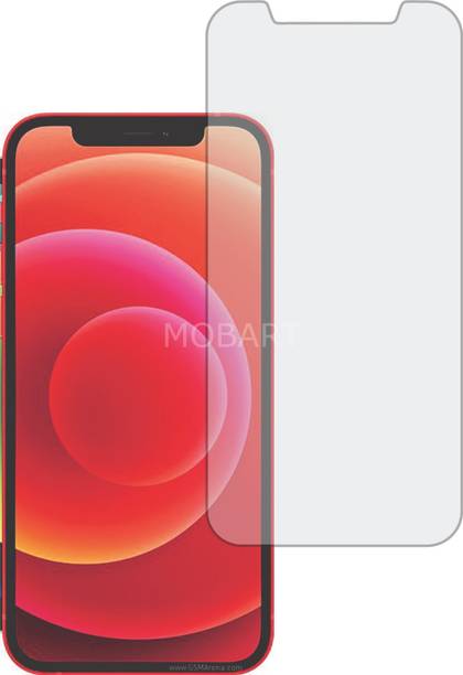 MOBART Tempered Glass Guard for APPLE IPHONE 12 (ShatterProof, Flexible)