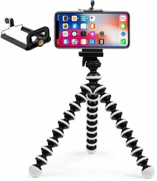 Gentle e kart Tripod stand for mobile vlog Octopus Gorilla Tripod 13" Inch Ball Joint Flexible Foldable For Use of Vlogging Shooting Videos Youtube Photography etc Tripod Kit