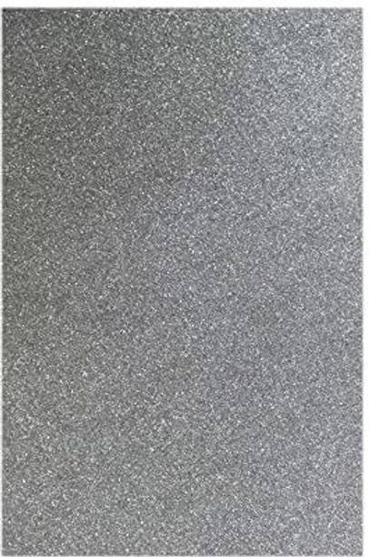 Style Craze Gold Handcraft Foam Paper Sheets (Silver)