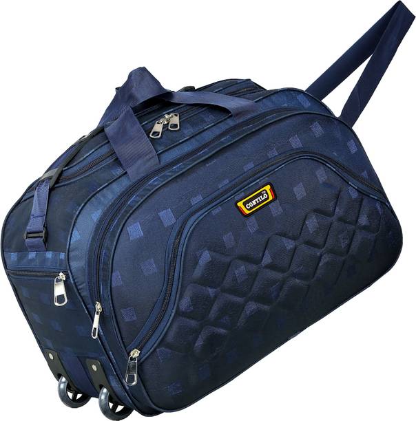 Contilo Lightweight Waterproof Duffel PRO Strolley Bag Travel Duffel Bag 55 L Luggage Blue