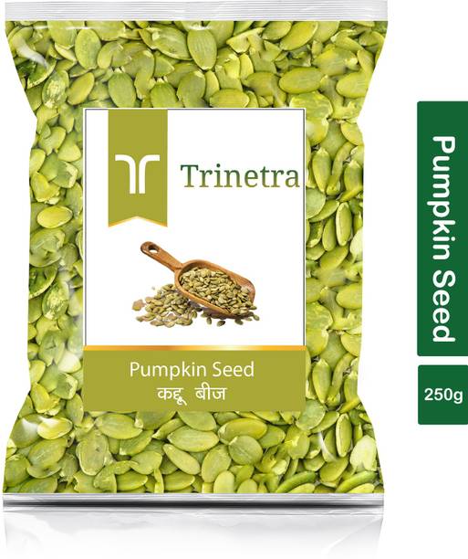 Trinetra Best Quality Pumpkin Seeds-250gm (Pack Of 1) Pumpkin Seeds