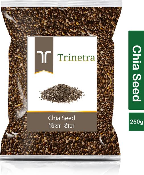 Trinetra Best Quality Chia Seeds-250gm (Pack Of 1) Chia Seeds