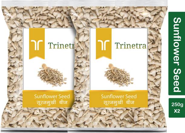 Trinetra Best Quality Sunflower Seeds-250gm (Pack Of 2) Sunflower Seeds