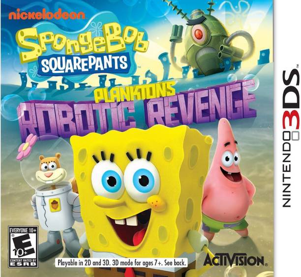 SpongeBob SquarePants: Plankton’s Robotic Revenge (Nintendo 3DS) (NTSC) [video game] (standard)
