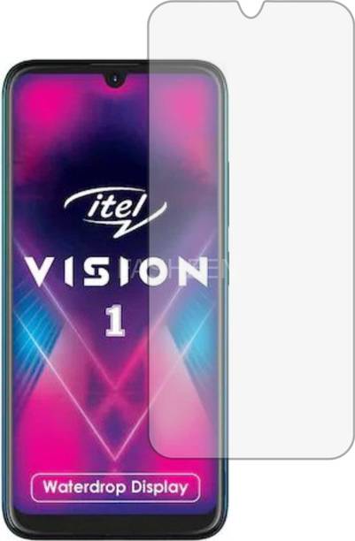 Fasheen Tempered Glass Guard for ITEL VISION 1 (ShatterProof, Flexible)