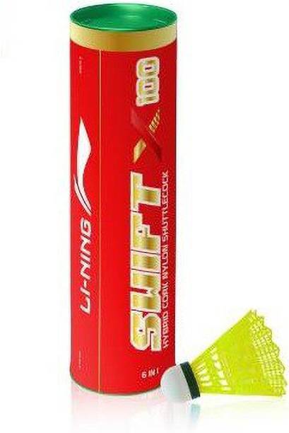 LI-NING Swift X100 Nylon Shuttle  - Yellow