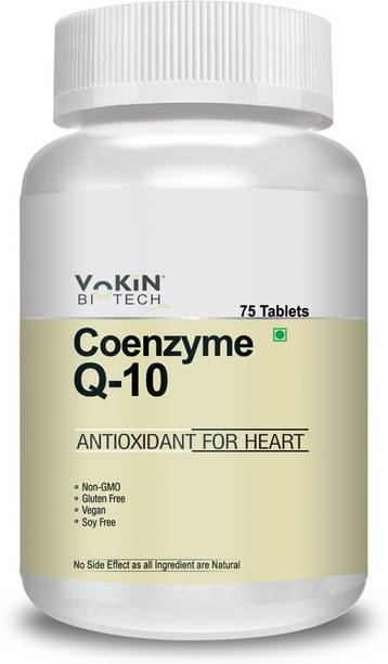 Vokin Biotech Natural Coenzyme Q-10 Extract for Heart Health and Energy Metabolism, 250mg