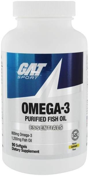 GAT Sport Omega-3 Fish Oil - 90 Softgels