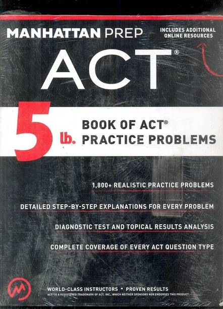 5 lb. Book of ACT Practice Problems