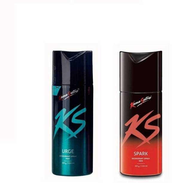 Kamasutra Spark and Urge Deodorant Spray  -  For Men