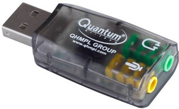 qhm Sound Card Sound Card (Multicolor) USB Internal Sound Card