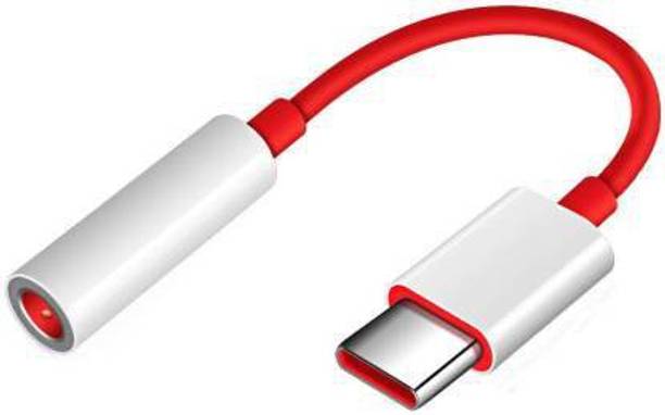 MOBPRO Red Red, White Male TYPE C To Female 3.5MM Earphone Jack Adapter Type-C Audio Cable Converter Phone Converter (Android) Phone Converter