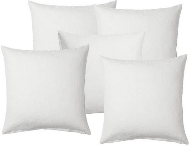 JDX Polyester Fibre Solid Cushion Pack of 5