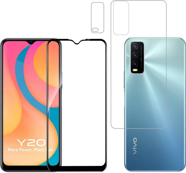 Vatsin Front and Back Tempered Glass for Vivo Y20i