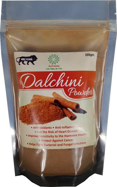 Adiveda 100% Organic and Premium Dalchini Powder (Cinnamon Powder)