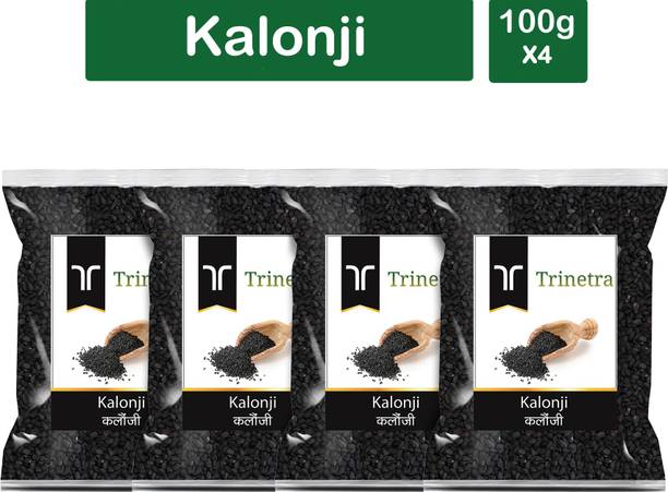 Trinetra Premium Quality Kalonji (Nigella Seeds)-100gm (Pack Of 4)