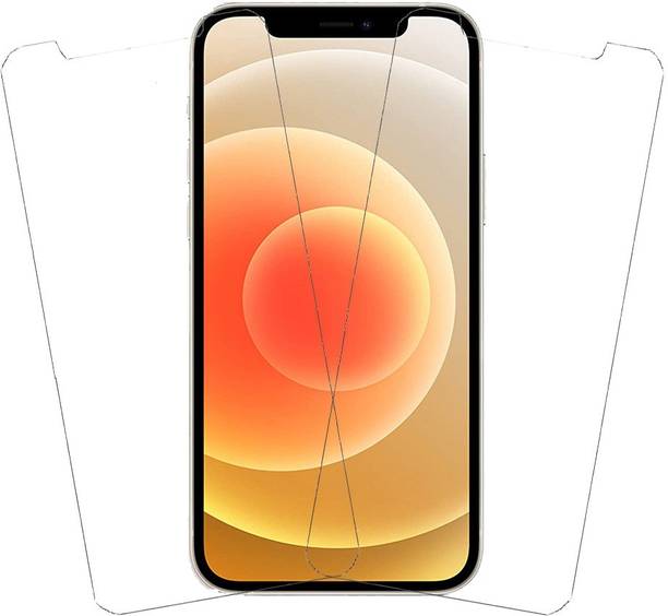 KARTRAY Tempered Glass Guard for Apple iPhone 12, Apple iPhone 12 Pro